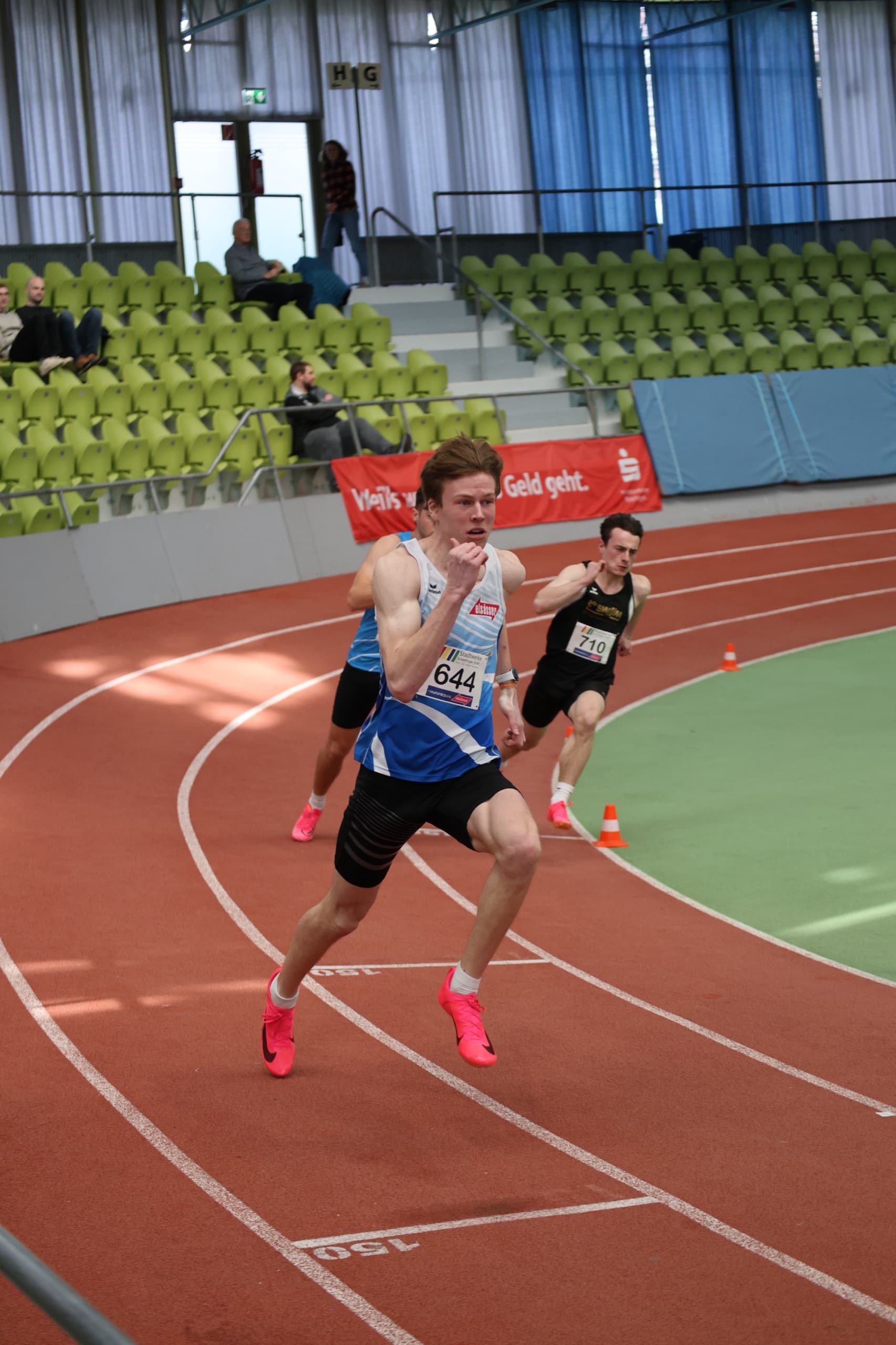 Florian Burkhardt competing in athletics